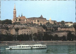 72316783 Budapest Donaupartie Kirche Passagierschiff Budapest - Hungary