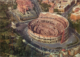 Postcard Italy Rome Colosseum Aerial - Colosseum