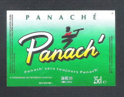 BIERETIKET -  PANACHE  - PANACH'  - 25 CL.  (BE 800) - Beer