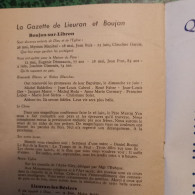 La Gazette De Lieuran Les Béziers Et Boujan Sur Libron De Juillet Aout 1961 - Historical Documents