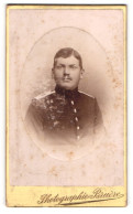 Photo Photographie Bruere, Diedenhofen, Markt Platz 13, Portrait De Junger Herr En Uniforme  - Personnes Anonymes