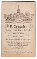 Fotografie R. Dressler, Berlin-Charlottenburg, Schloss-Str. 15, Ansicht Berlin, Blick Auf Das Schloss Charlottenburg  - Lieux