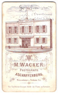Fotografie M. Wacker, Aschaffenburg, Weissenburger U. Frohsinn-Str., Ansicht Aschaffenburg, Blick Auf Das Ateliehaus  - Lieux