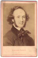 Fotografie Friedr. Bruckmann, München, Portrait Mendelssohn Bartholdy, Komponist  - Famous People