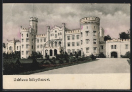 AK Sibyllenort, Partie Am Schloss  - Schlesien