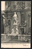 AK Wien, Statue Josef Haydn  - Autres & Non Classés