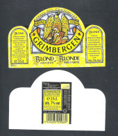 BR. ALKEN-MAES - KONTICH - GRIMBERGEN   BLOND  BLONDE   ABDIJBIER - 33 CL -  BIERETIKET  (BE 820) - Bière