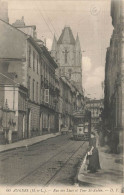 ANGERS : RUE DES LICES ET TOUR ST AUBIN - Angers