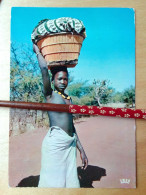 African Native Woman Semi-nude #4 (Dahome 1973) - Nigeria