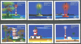 ANGOLA 2002 LIGHTHOUSES** - Leuchttürme