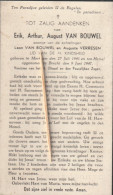 Merkem, Brecht, Erik Van Bouwel, Verresen,1947 - Devotieprenten