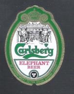 BIERETIKET - CARLSBERG ELEPHANT BEER -  33 CL (BE 846) - Birra