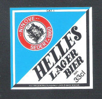 BROUWERIJ SLAGHMUYLDER - NINOVE  -  HELLES LAGER BIER - 33 CL    -    BIERETIKET (BE 848) - Birra