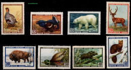 1957  USSR  CCCP  Mi 1924-29 & 2027-28  MNH/** - Unused Stamps