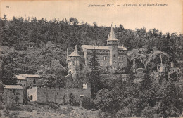 43 CHATEAU DE LA ROCHE LAMBERT ENV DU PUY - Autres & Non Classés