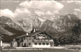 71925168 Schoenau Koenigssee Gasthaus Kohlhiasl Kehlstein Goell Brett Schoenau - Autres & Non Classés