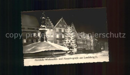 71925107 Landsberg Lech Weihnachts Neujahrsgruesse  Landsberg - Landsberg