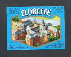 BR. LEFEBVRE - QUENAST - SPECIALE ABBAYE DE FLOREFFE  - 11,2 FL OZ -   BIERETIKET (BE 859) - Beer