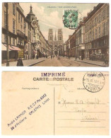 RUE JEANNE D'ARC - ORLEANS - Posted To Finland 1914 - LOIRET - FRANCE - - Orleans