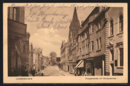 AK Lüdenscheid, Knapperstrasse Mit Christuskirche  - Luedenscheid