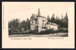 AK Finsterbergen, Hotel Villa Erika  - Andere & Zonder Classificatie