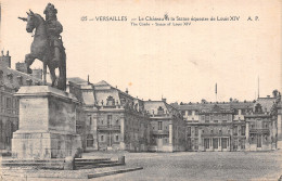 78 VERSAILLES LA STATUE DE LOUIS XIV - Versailles (Château)
