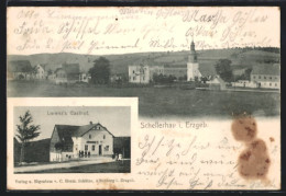 AK Schellerhau /Erzgeb., Lorenz`s Gasthof, Gesamtansicht  - Schellerhau