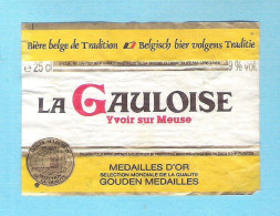 BIERETIKET - LA GAULOISE  -  25 CL (BE 873) - Bière