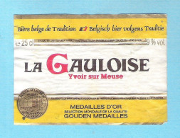 BIERETIKET - LA GAULOISE  -  25 CL (BE 873) - Beer