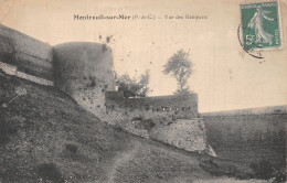 62 MONTREUIL SUR MER VUE DES REMPARTS - Montreuil