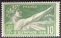 FRANCE N°183*. Vert Jaune Vert Gris 10c. Neuf* - Unused Stamps