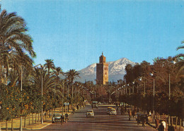 MAROC MARRAKECH AVENUE MOHAMMED V - Marrakesh