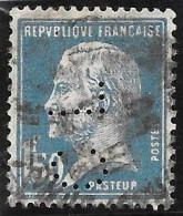 1 04	27	01	N°	181	Perforé	-	CL 208	-	CREDIT LYONNAIS - Used Stamps