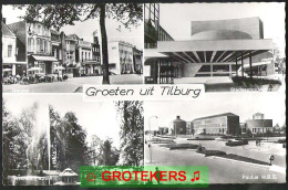 TILBURG Groeten Uit 4-luik 1968 - Tilburg