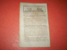 AN V : Brevet Duguet De Montfaucon; Armée: Frais De Poste Aux Officiers Généraux; Recensement Des Chemins Vicinaux - Decreti & Leggi