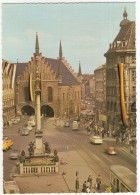 München: MERCEDES 180, OPEL KAPITÄN P2, VW 1200 KÄFER/COX, T1-BUS, LLOYD 600,TRAM, LKW - Altes Rathaus - Passenger Cars