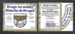 BIERETIKET -   BRUGS TARWEBIER   -  25 CL   (BE 905) - Bier