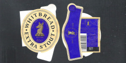 BIERETIKET -   WHITBREAD - EXTRA STOUT    -  25 CL   (BE 908) - Birra