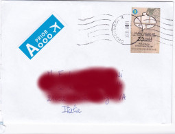 From Belgium To Italy - Lettres & Documents
