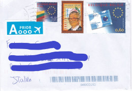 From Belgium To Italy - Cartas & Documentos