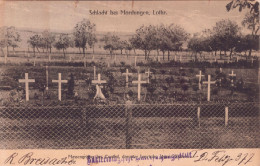 Germany FPO 1917. Pic. UNTERS-STELLE 1 Back ; Graveyard Cemetery - Militaria