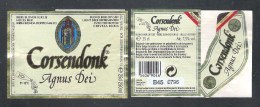 BIERETIKET -   CORSENDONK - AGNUS  DEI  -  25 CL   (BE 912) - Bier
