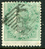 1865 Aden India Used Abroad 4a Sg Z31 - 1882-1901 Impero