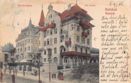 ČESKÁ REP. Czech Rep. - KARLOVY VARY Karlsbad - Westend - Villa Hohenburg - Villa Strunz - Tchéquie