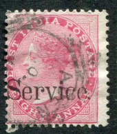 1867 Aden India Used Abroad 8a Official Sg Z216 - 1882-1901 Empire