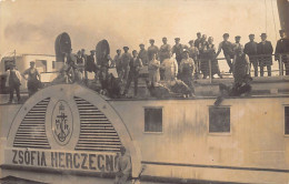 Hungary - Zsófia Herczegnő Paddle-boat - REAL PHOTO - Hungary