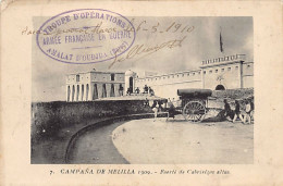 CAMPANA DE MELILLA 1909 - Fuerte De Cabririzas Altas - Ed. Boumendil 7 - Melilla