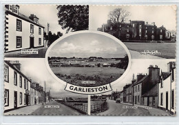 Scotland - Wigtownshire - GARLIESTON High Row And Queen's Arms, The Crescent, Galloway House Sea Front - Wigtownshire