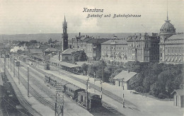 Deutschland - KONSTANZ (BW) Bahnhof Und Bahnhofstrasse - Konstanz
