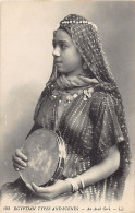 Egypt - An Arab Girl With A Tambourine - Egyptian Types & Scenes - Publ. Levy L.L. 193 - Autres & Non Classés